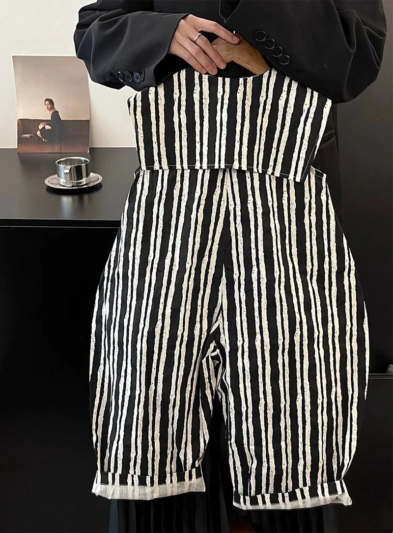 2025 Baby Girls Boys Summer Clothing Fashion Kids Dot Striped Cotton Overalls Pants Children Birthday Clothes Jumpsuits