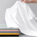 Men & Women Casual Modal T-Shirt – Solid Color Short Sleeve
