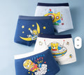 Kids' Animal Print Underwear 4-Pack – Organic Cotton Boys Panties