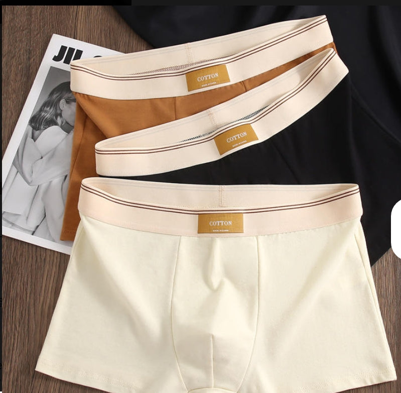 Men's Cotton Boxer Briefs – Comfortable Everyday Underwear