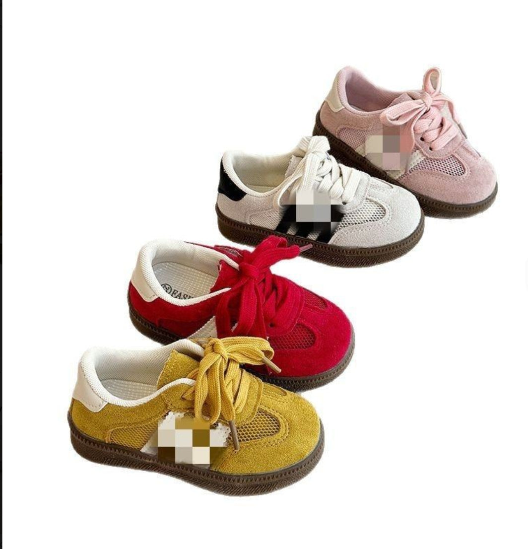 Children's 2025 Summer Breathable Mesh Sports Shoes – Girls & Boys Soft Sole Forest Board Shoes