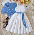 Girl's Summer Two-Piece Set – Children's Casual Clothing Set