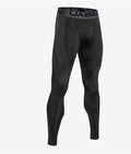 Men’s Seamless Four-Way Stretch Compression Leggings