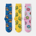 Funny Novelty Print Socks (3-Pack)